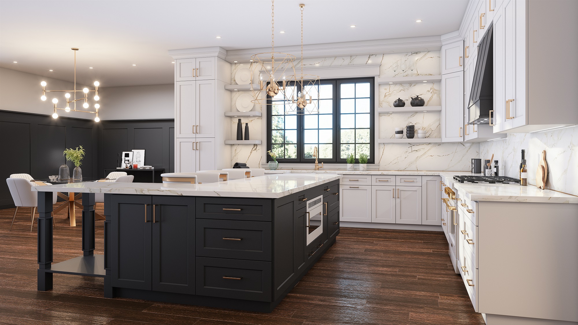 St Charles Series - Shaker Black