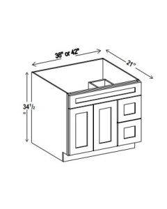 St Charles Series - Shaker Grey - V36TDL